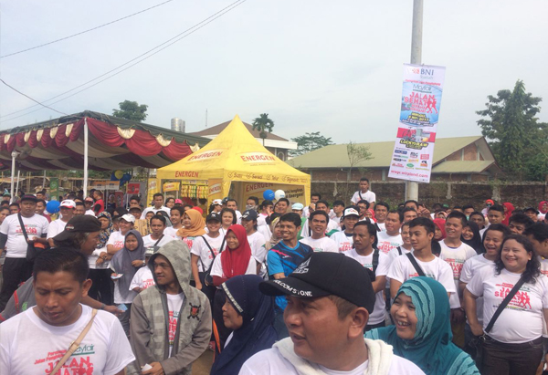 Jalan Penghubung Mayfair Diresmikan Ribuan Warga Ikuti Jalan Sehat Mayfair